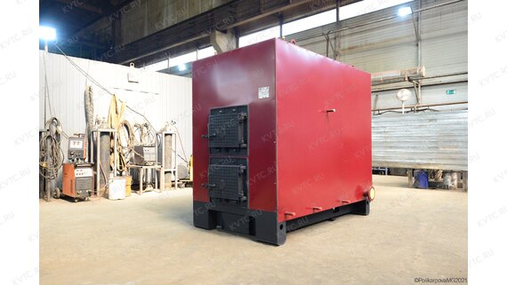 Котел на дровах 630 кВт промышленный