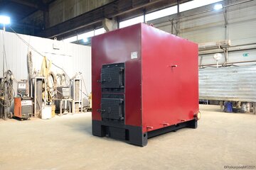 Твердотопливный котел на дровах промышленный